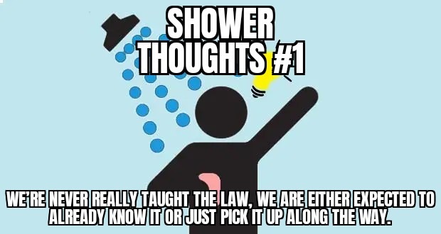 Shower thoughts #1 - meme