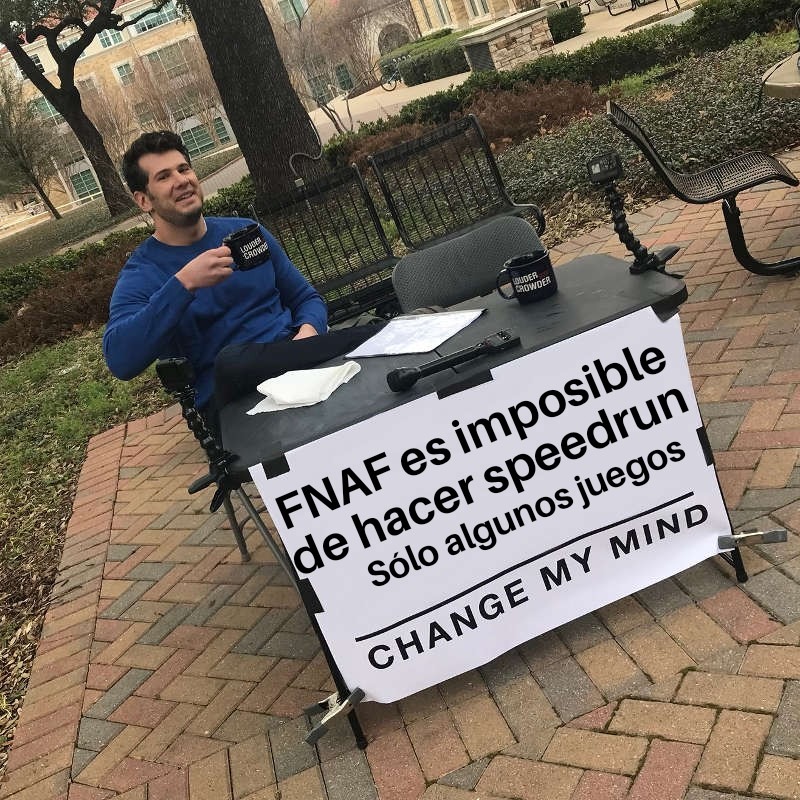 FNAF tiene un tiempo exacto para eso - meme