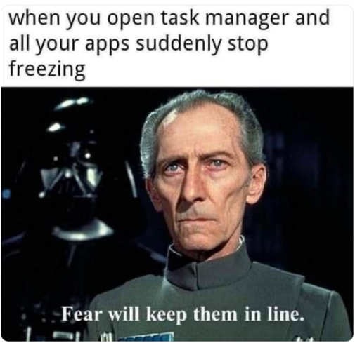 Task Manager - meme