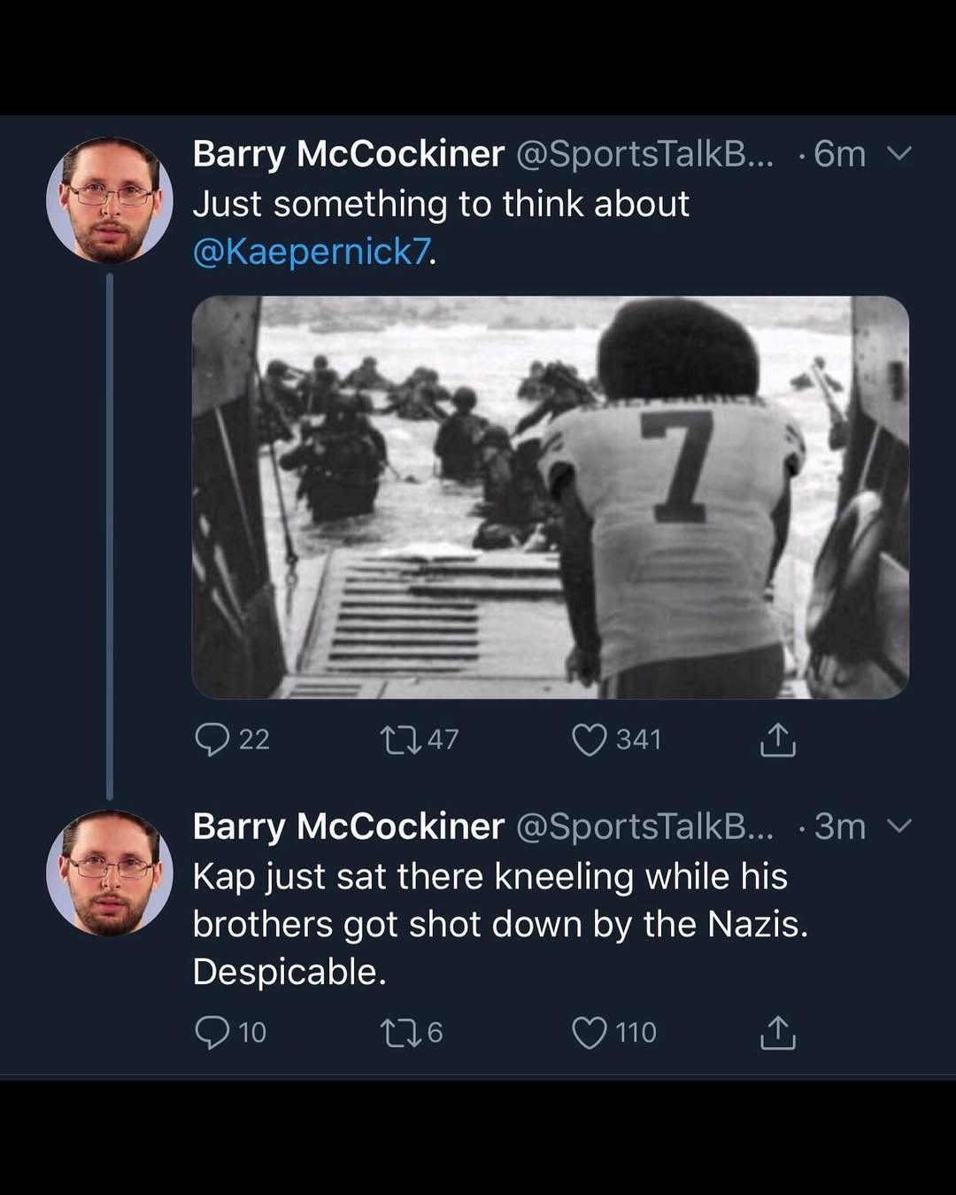 Barry just launched the worst D-Day take of 2025 - meme