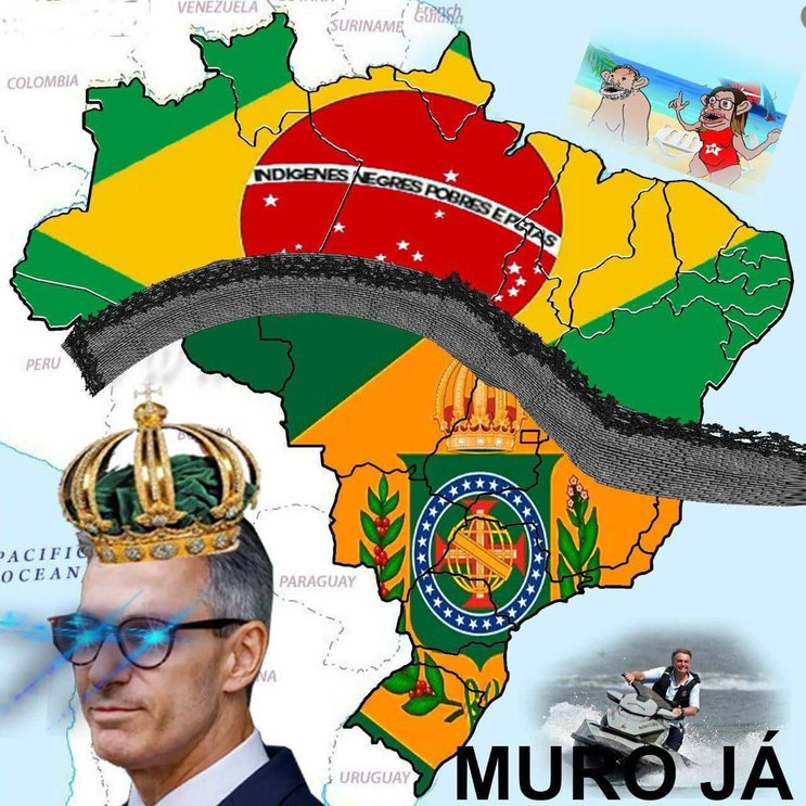 brazuela pra lá - meme