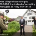 Swiss village don't want refugees