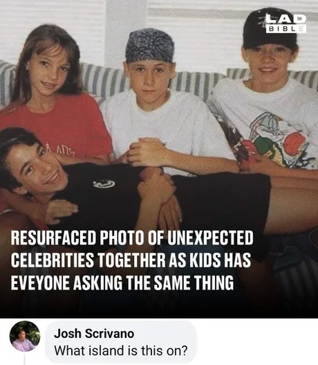 Celebrities back in the day - meme