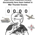Military documents leaked in War Thunder forums