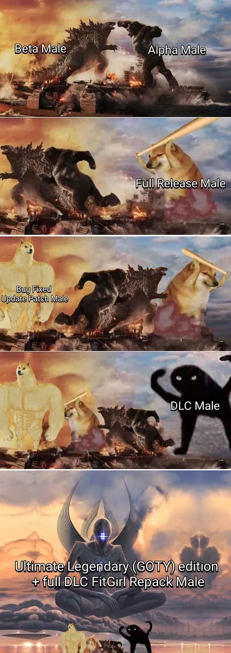 Ultimate male - meme