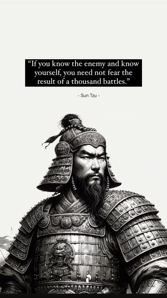 Sun Tzu quote - meme