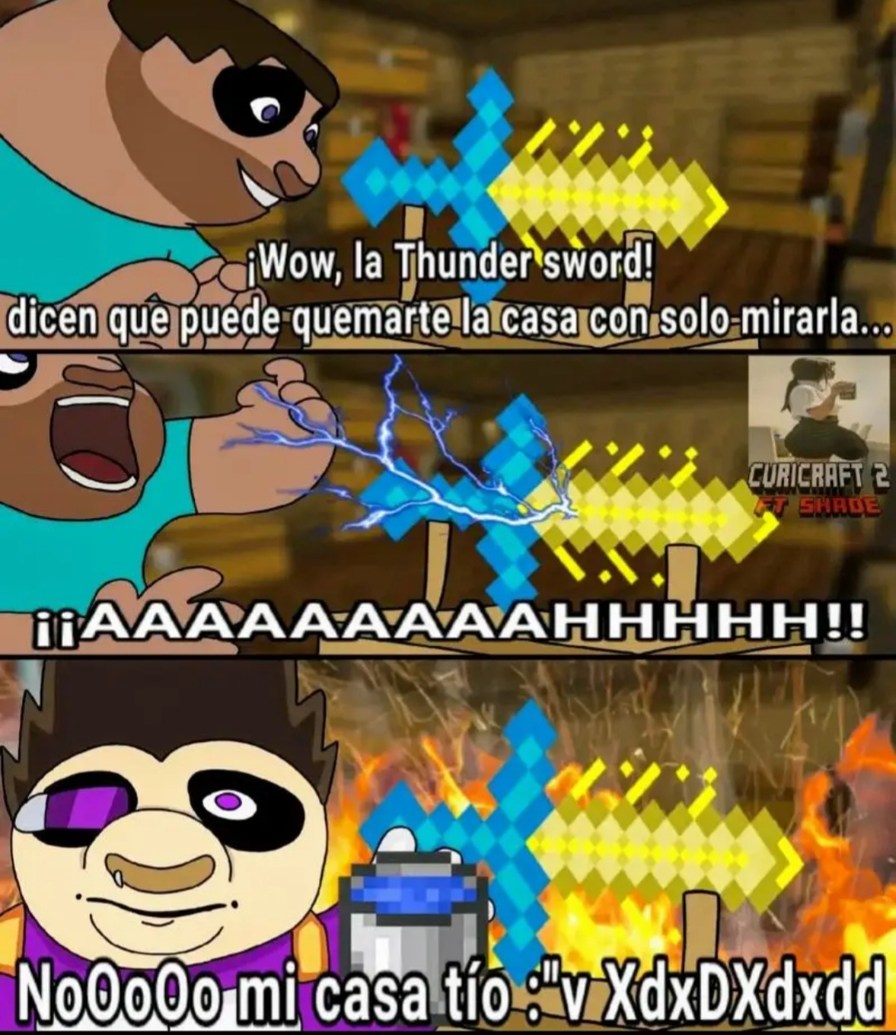 NO HAGAIS UNA ESPADA SWORD - meme
