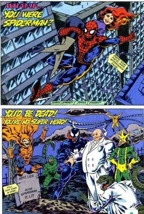 contexto ,si tu fueras spiderman XDXD - meme