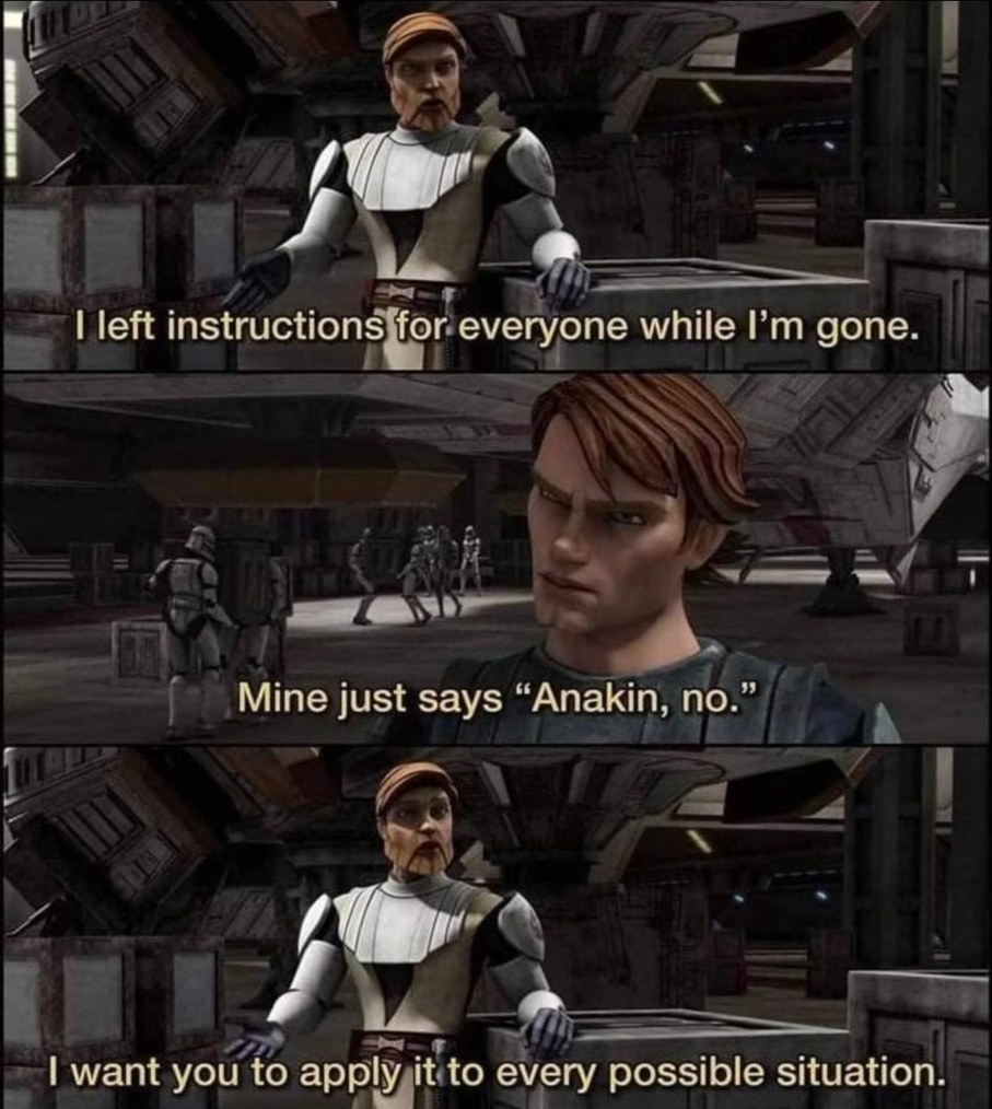 Anakin No! - meme