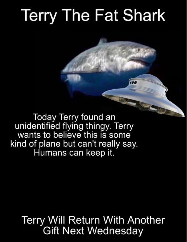 Accept this gift of generosity from our boy, Terry - meme