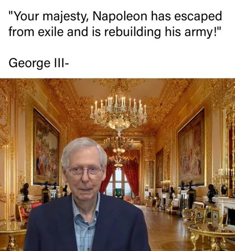 Napoleon escape meme
