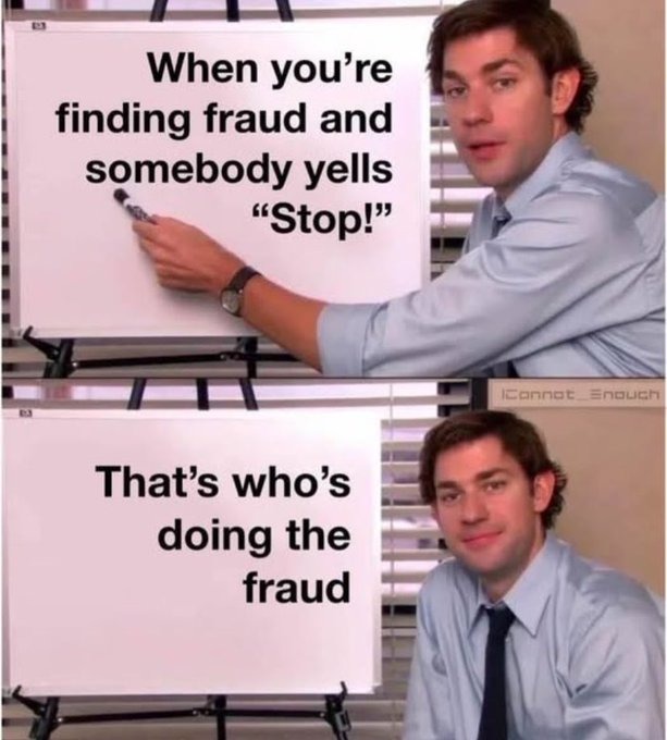 let doge get rid of the fraud - meme