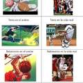 Deportes en anime vs vida real