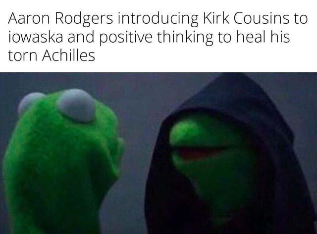 Kirk Cousins torn Achilles meme