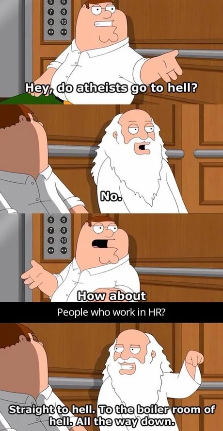 People who work in HR - meme