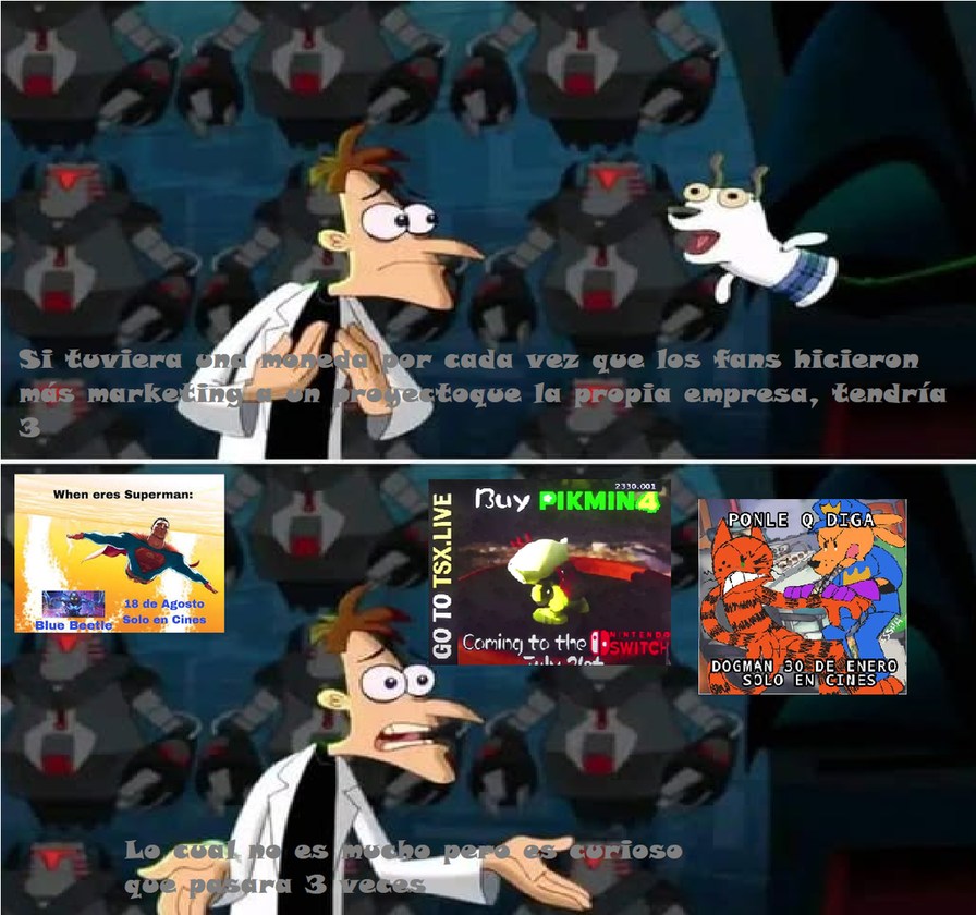Si conocen otro tipo de marketing hecho por fans diganmelo los comentarios - meme
