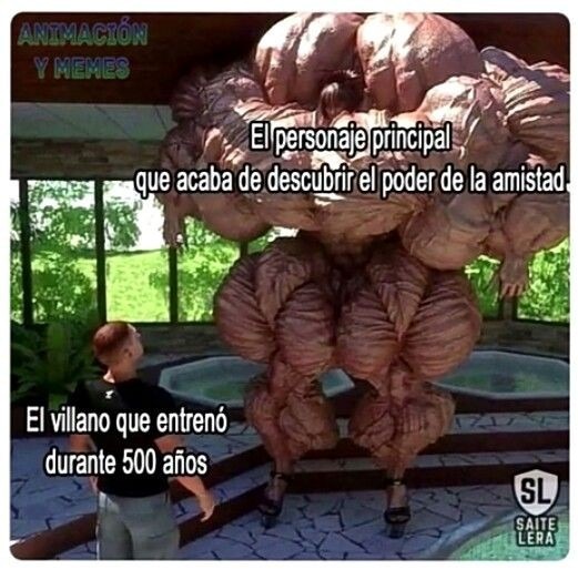 El poder de la amistad puede con todo - meme