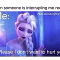 Please, I don't want to hurt you..