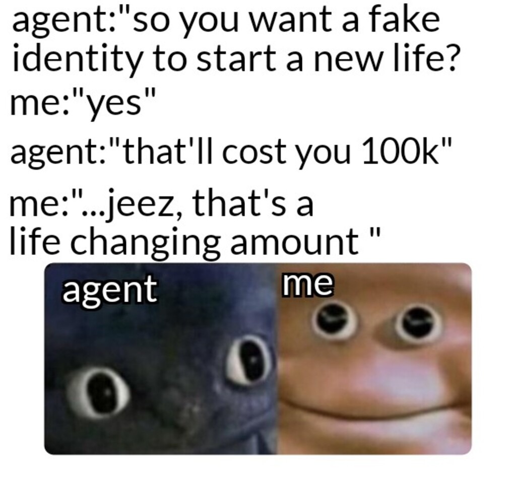 life changing amount - meme