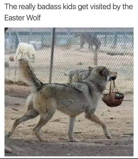 Easter meme 2025