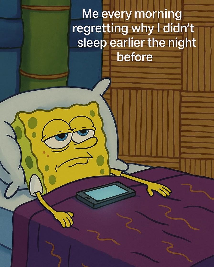 When I don't Sleep well - meme