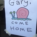 come home gary...