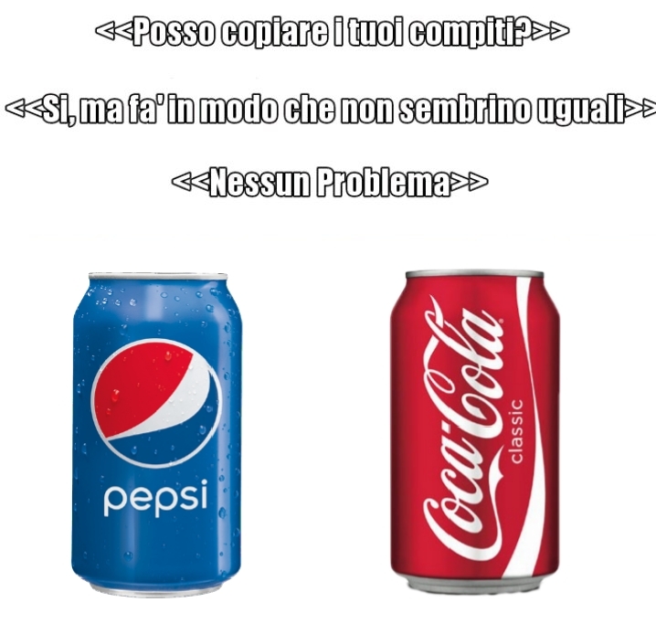 Upvotate solo per l'impegno nel tagliare la sagoma della lattina di coca cola. - meme