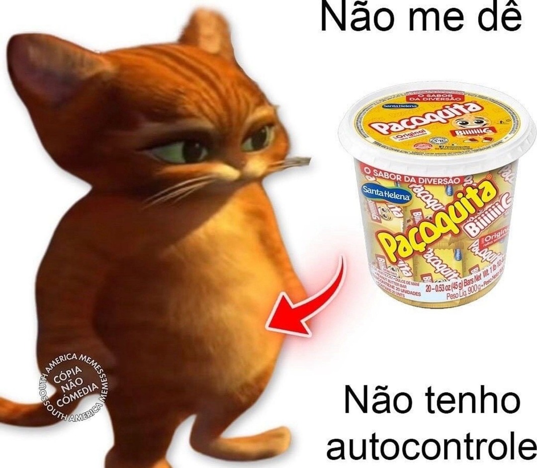 Uma pacoquita AGR em - meme