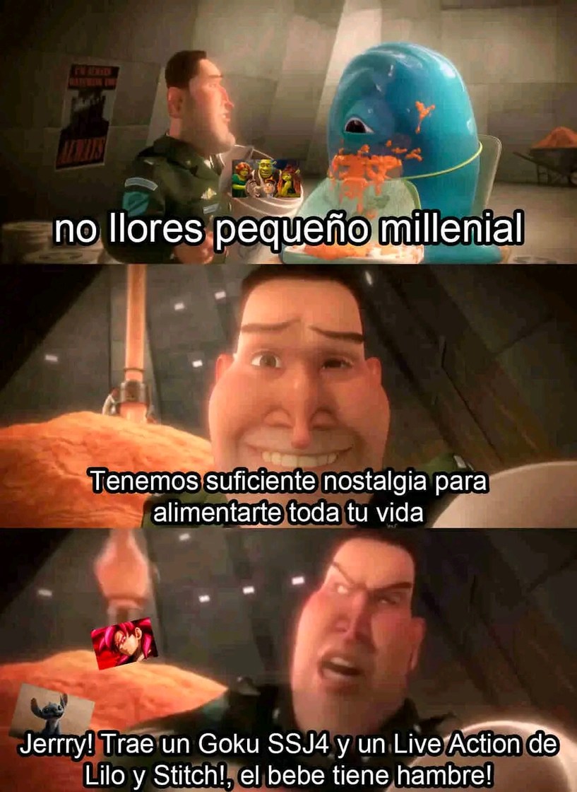 Contexto: hay milenials que lloran por todo aunque es normal que halla de esos en cada generación estos molestan más por ser jóvenes xd - meme