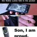 Police office avoids bullet thanks to the Nokia Lumia 520 in his pocket
