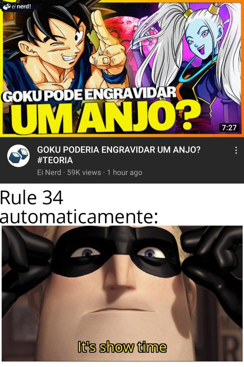 Se falar que dragon ball é gæ é pq vc é gæ - meme