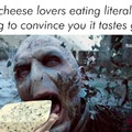 Blue cheese lovers