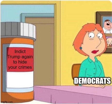 The Democratic addiction - meme