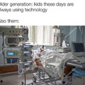 Old generation technology