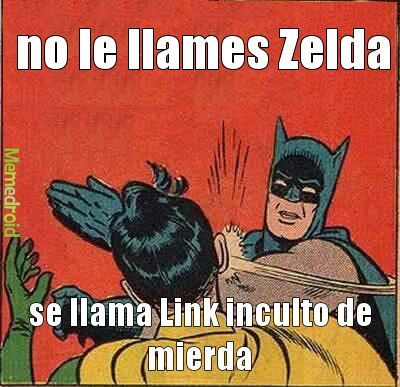 Link,no zelda - meme