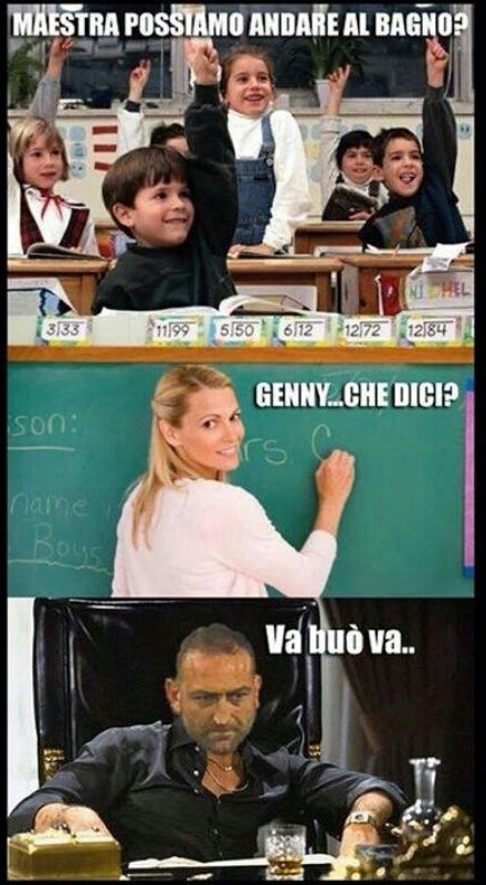 genny a' carogna - meme