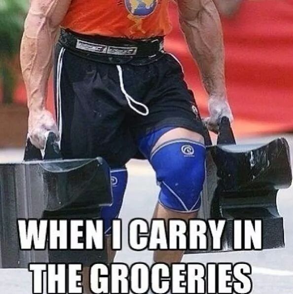 when mom says pick the grocery to the kitchen - meme