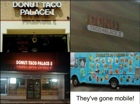 Donut Taco Palace - meme