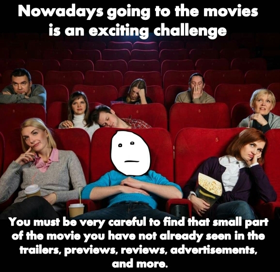 Movies nowadays - meme