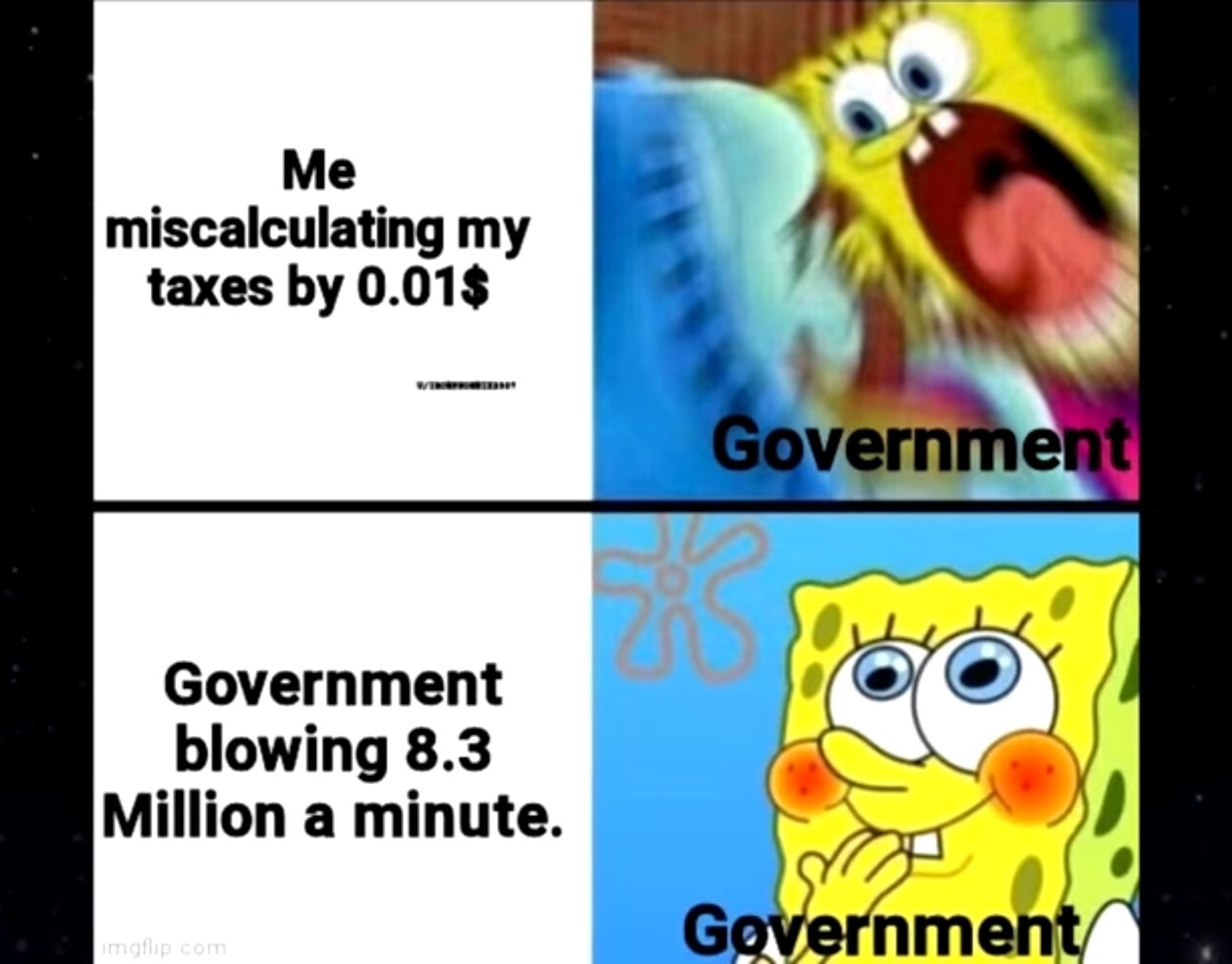 Our government is corrupt - meme