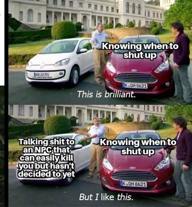 NPC or Shut Up - meme