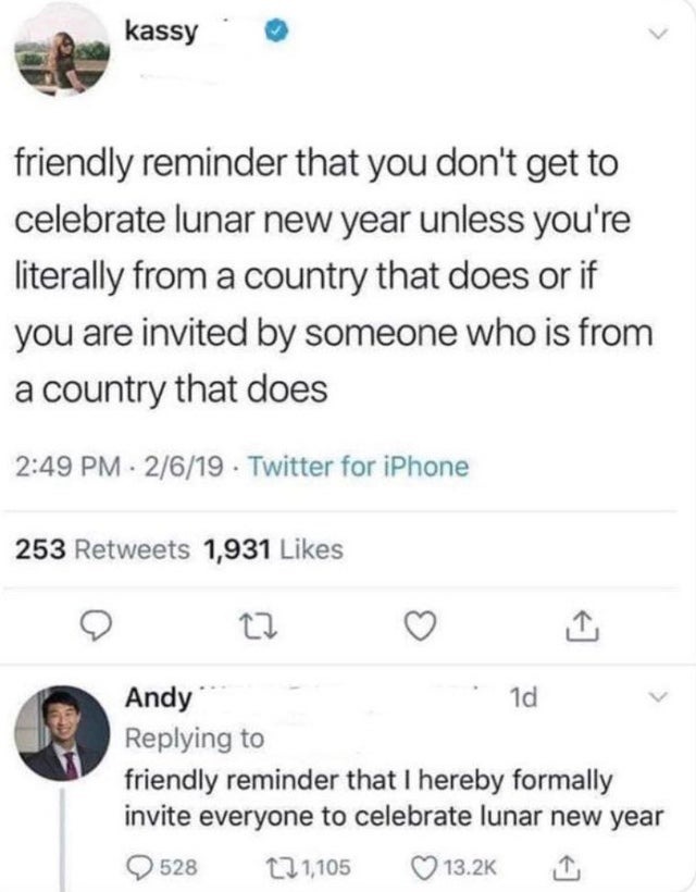 funny lunar new year meme