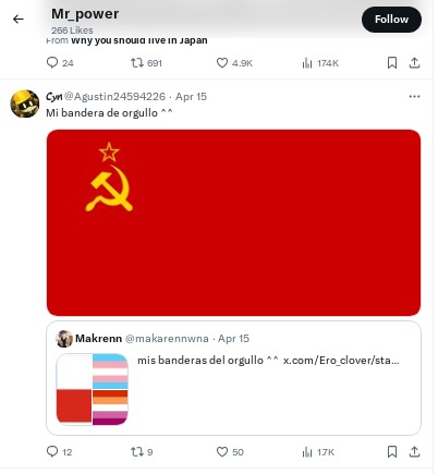 Miren arriba dice "mr_power" les suena familiar? Es CHRISTIANDOWN, ahora es comunista, que hipocresía - meme