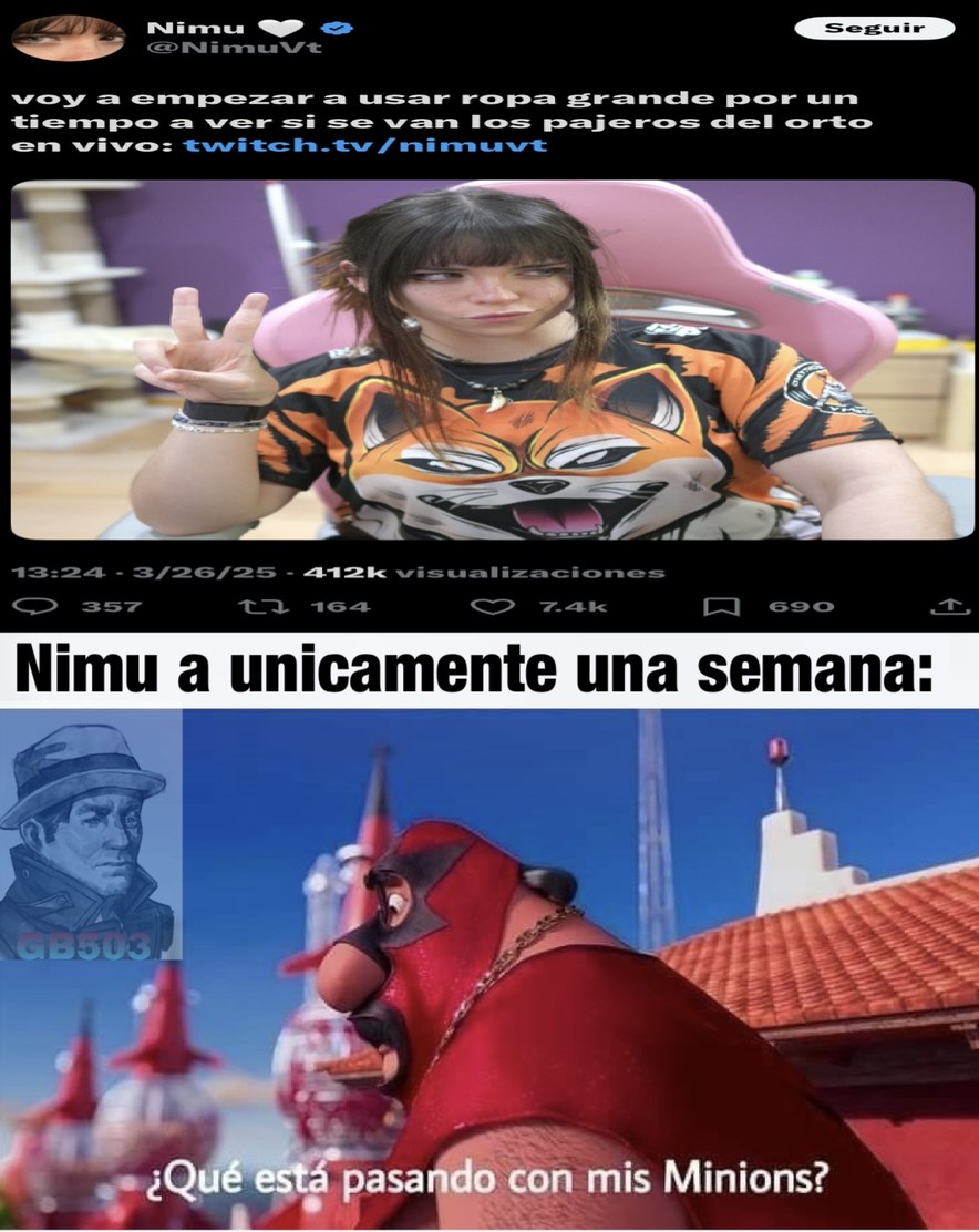 Va a perder a casi todo su Público en menos de una Semana lo único bueno que tiene es su Culo como la Buena Puta que es - meme