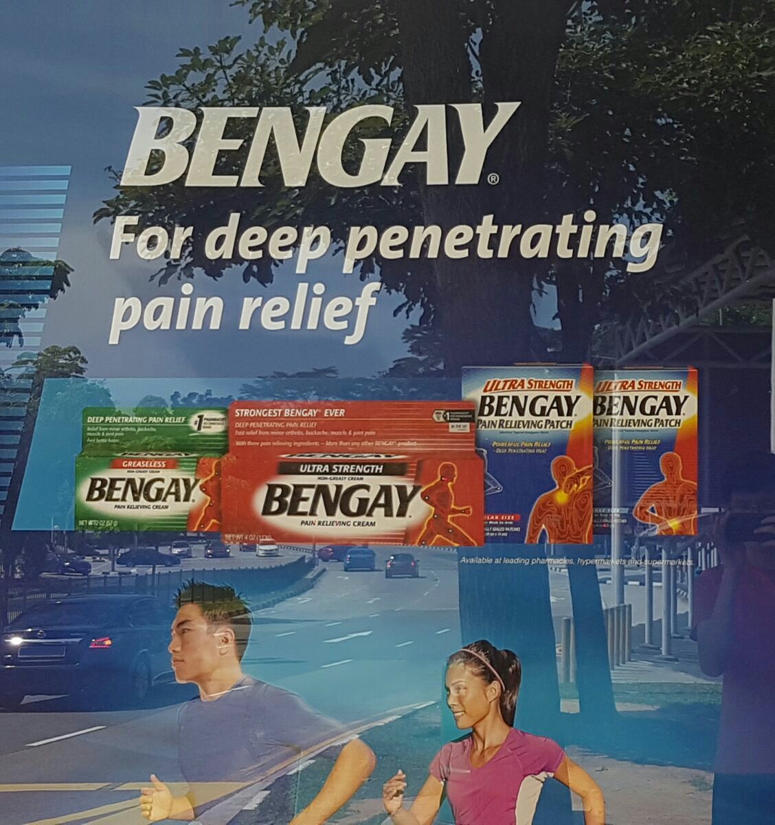 A real ad in Singapore - meme