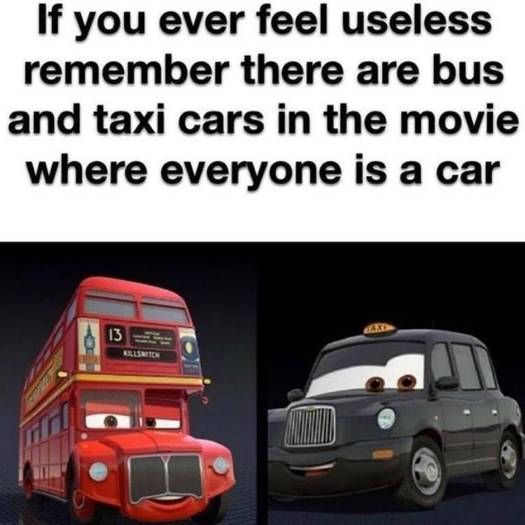 do you thinks they have a bunch of little cars up their butt - meme