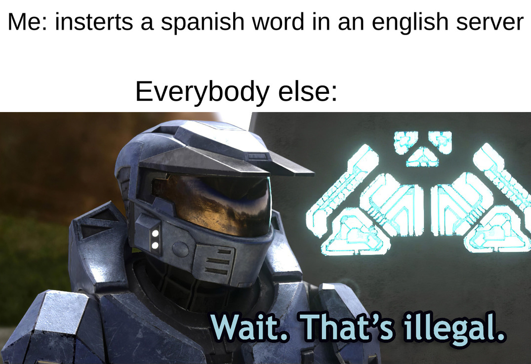 Insert Spanish word here - meme