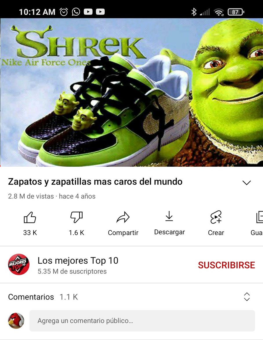 Shrek zapatos remake - meme
