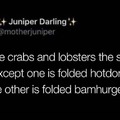Except lobsters taste better