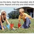 What a time to be alive...lawn darts!